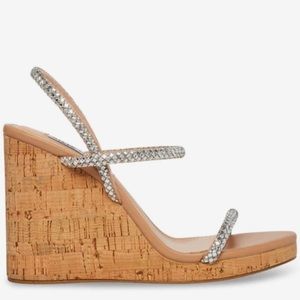 Steve Madden Morgan Rhinestone Wedges